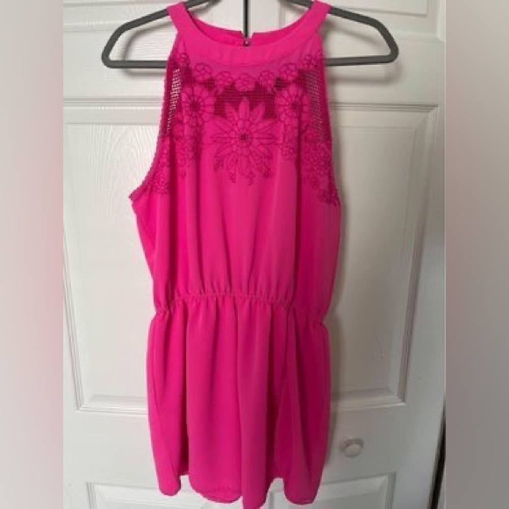 Pink romper